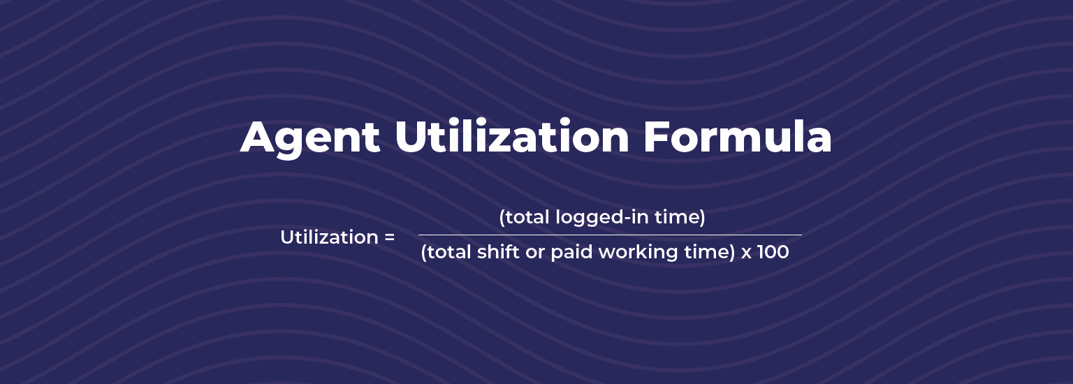 Agent Utilization Formula