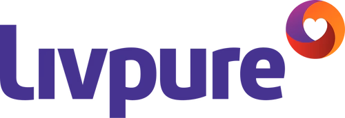 Livpure logo - purple version