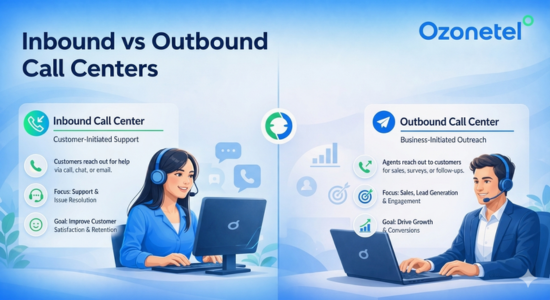 inbound vs outbound call center